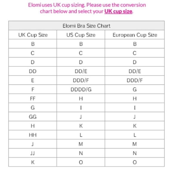 Elomi Anushka Underwire Babydoll Chemise Lingerie UK 42E US 42DDD EL4062 - Picture 13 of 15